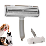 Reusable Pet Hair Remover Roller – For Dog & Cat Fur on Furniture & Clothes Gray