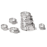 91PCS Stainless Steel Hose Clamps Worm Gear Kit