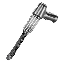 Cordless Handheld Vacuum Cleaner Home Car Dust Blower Dust Blower Mini Air Duster Grey