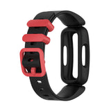 2Pcs For Fitbit Ace 3 Replacement Wristband Silicone Watch Straps Black