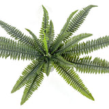 Ferns Artificial Bush Plants Large Artificial Boston Ferns with 38 Fronds for Outdoors Home Decor