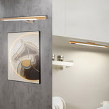 Rechargeable Wireless LED Wall Picture Light with Motion Sensor for Art Gold