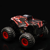 RC Dinosaur Monster Truck 1:20 Scale Toy with Lights and Music Red