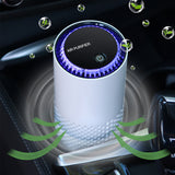 USB Air Purifier and Freshener – With Colorful Lights for Car Pet Bedroom and Office