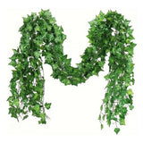12x2M Artificial Ivy Vine Garland Hanging Leaves
