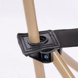 Folding Canopy Beach Camping Chairs for Camping Fishing Beach Khaki