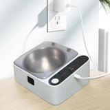 Smart Cat Food Bowl Stainless Steel Auto Lid Rechargeable Sensor