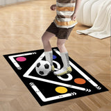 Quiet Non-Slip Indoor Soccer Training Mat Footwork Practice Pad Style 1
