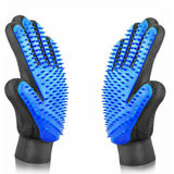 1 Pair Pet Grooming Gloves for Cats and Dogs Hair Removal & Massage