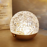 RGB Water Ripple Lamp 16 Colors Rechargeable with Touch Dimmer
