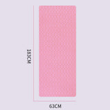 Non Slip Yoga Mat Towel Microfiber Mat Sized Yoga Towel for Hot Yoga Pink