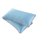 2 PCS 48x74cm Textured Cooling Polyester Pillowcases Blue