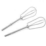 2 Pcs Beaters Compatible with KitchenAid W10490648 KHM2B Mixer