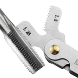 52 Blades Screw Thread Gauge Angle 60 Degree Metric 55 Degree Imperial Tap Pitch Inspection