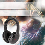 5-In-1 Home Headset Wireless TV Radio Headphones with Microphone