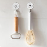 20PCS Suction Cup Hooks Clear No Trace Reusable Removable for Tile Glass Window Small