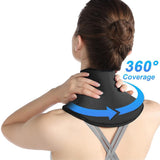 Gel Ice Pack Wrap for Neck Reusable Cervical Cold Hot Compress Cover