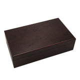 50PCS Coin Capsules Storage Box with Wooden Case Holder Collection Display Tool