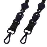 Retractable Key Chain Key Holder Belt Clip with Lanyard for Hiking & Travel