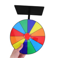 12-Slot 20cm Tabletop Lucky Prize Wheel – Spin Game for Parties & Raffles