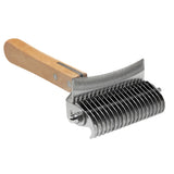 Cat Brush for Long Haired Cats Double Sided Dematting Undercoat Rake for Persian Ragdoll Maine Coon