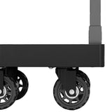 Telescopic Folding Hand Truck with Elastic Rope Portable Utility Cart