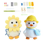 Needlework Kit for Beginners Small Duck Knitting Kit Style 3