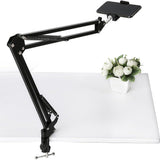 Ring Light with Overhead Camera Phone Mount for Video Recording and Zoom Meetings