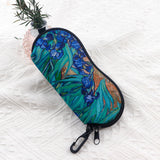 Sunglasses Soft Case Zipper Eyeglass With Belt Clip Travel Case Bag Style 1