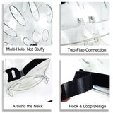 Transparent Cat Hood Astronaut Helmet Muzzle Mask Preventing Biting and Licking