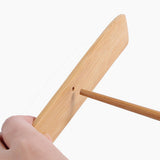 3PCS DIY Kitchen Tool Wood Spreader Stick Rake Crepe Maker Pancake Pita Batter