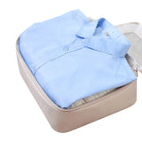 7Pcs Compression Packing Cubes Set – Travel Luggage Organizer Bags for Suitcases Khaki