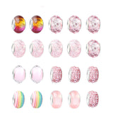 DIY Kids Bracelet Making Kit with Charms & Beads Jewelry Craft Set for Girls’ Gifts Pink