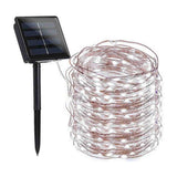 32M 300LEDs Solar String Light 8 Modes Outdoor Decorative Light for Garden Pathway Party White Light