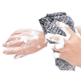 3PCS Exfoliating Shower Towels Body Scrubber for Men & Women
