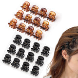 24Pcs Mini Non Slip Claw Clips for Women Stylish Small Hair Clips