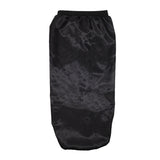 Satin Women's Sleep Hair Hat Care Sleeping Bonnet Night Cap Black