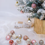 33Pcs Christmas Tree Baubles – Decorations for Holiday Party and Wedding
