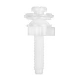 Toilet Seat Hinge Bolts Fixing Kit Plastic with Nuts Washers