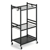 Garden Tool Organizer Yard Tool Tower Rack for Garage Organization and Storage