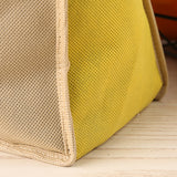 Light Shielding Vegetable Storage Bag Breathable for Onion Potato Yellow