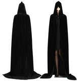 Halloween Cape with Hood for Men Women Party Stage Cloak Costume