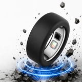 2Pcs Ring Covers Compatible with Oura Ring 5 Black