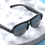 Bluetooth Smart Glasses Built-in Mic Speakers UV Protection Audio