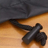 Outdoor Round Fire Pit Cover Waterproof Oxford Protector for Patio and Garden Use