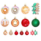 42-Piece Christmas Tree Ornament Set Holiday Hanging Decorations for Home Style 1