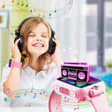 Kids Smart Watch Toy with Camera Video Recorder Music Puzzle Games for Christmas Birthday