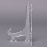 10 PCS Clear Adjustable Plate Display Easel Stands