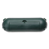 Outdoor Extension Cord Connector Cover with Latches Waterproof Cable Protection Box Green