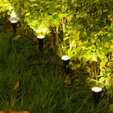 10-in-1 Solar Spot Light Outdoor Waterproof LED Garden Lawn Landscape Path Lamp White